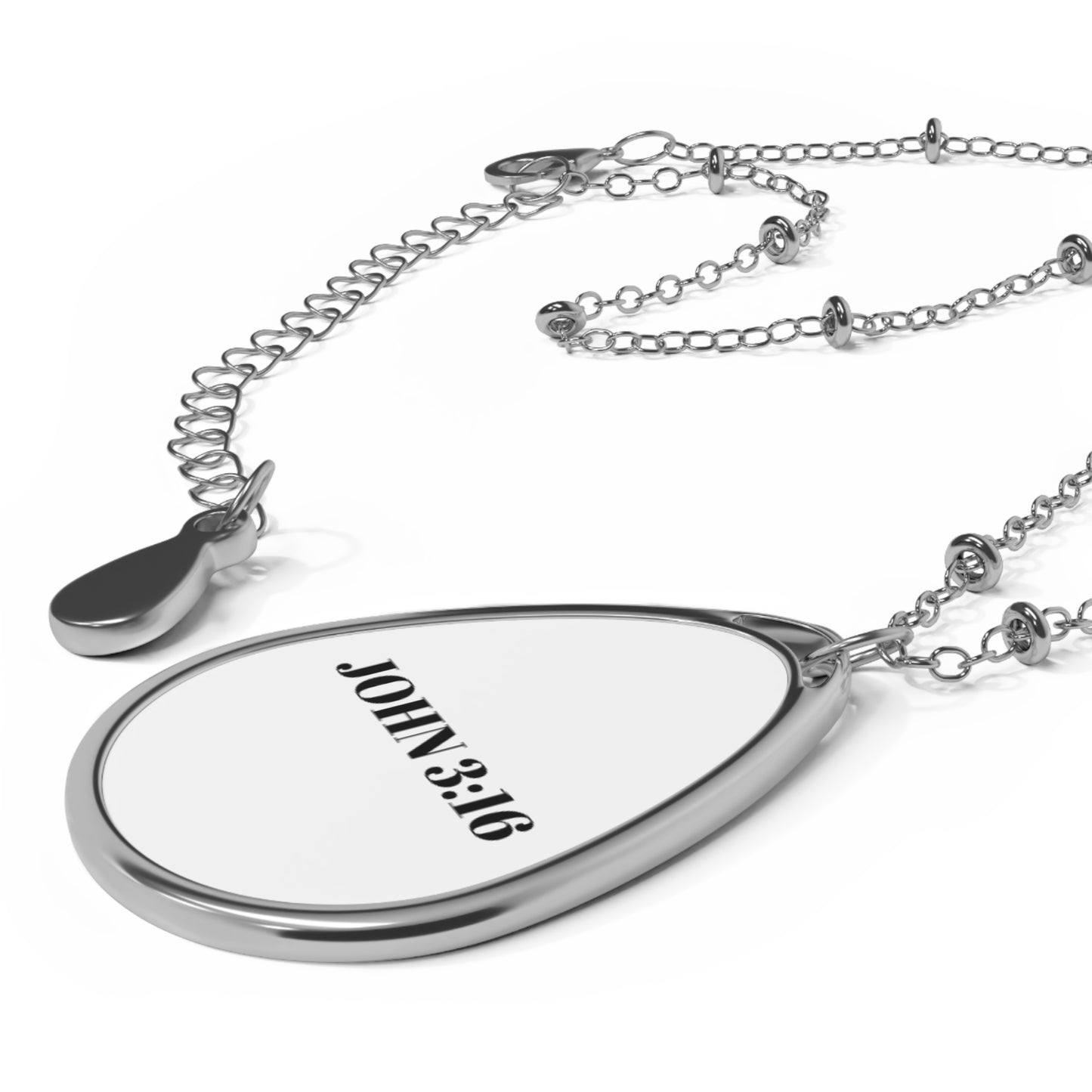 Oval Necklace JOHN 3<16